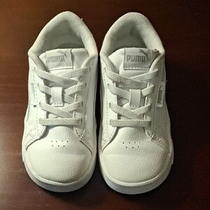 Puma Kids White Sneakers
